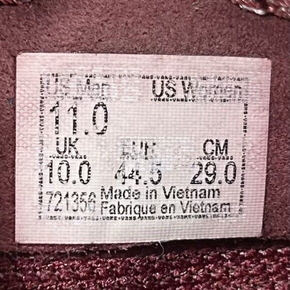 Vans Ultrarange Exo Mens Size 11 Red Pomegranate Athletic Outdoor Shoes Used main image 11